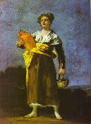 Francisco Jose de Goya Girl with a Jug USA oil painting artist